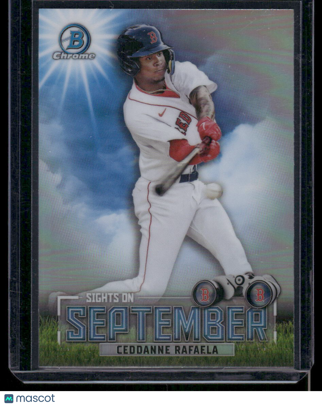 2023 Bowman Chrome Sights on September Ceddanne Rafaela #SOS-4 Baseball