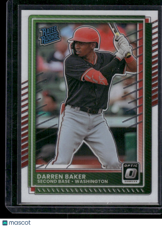 2025 Donruss Optic Darren Baker #43 Baseball