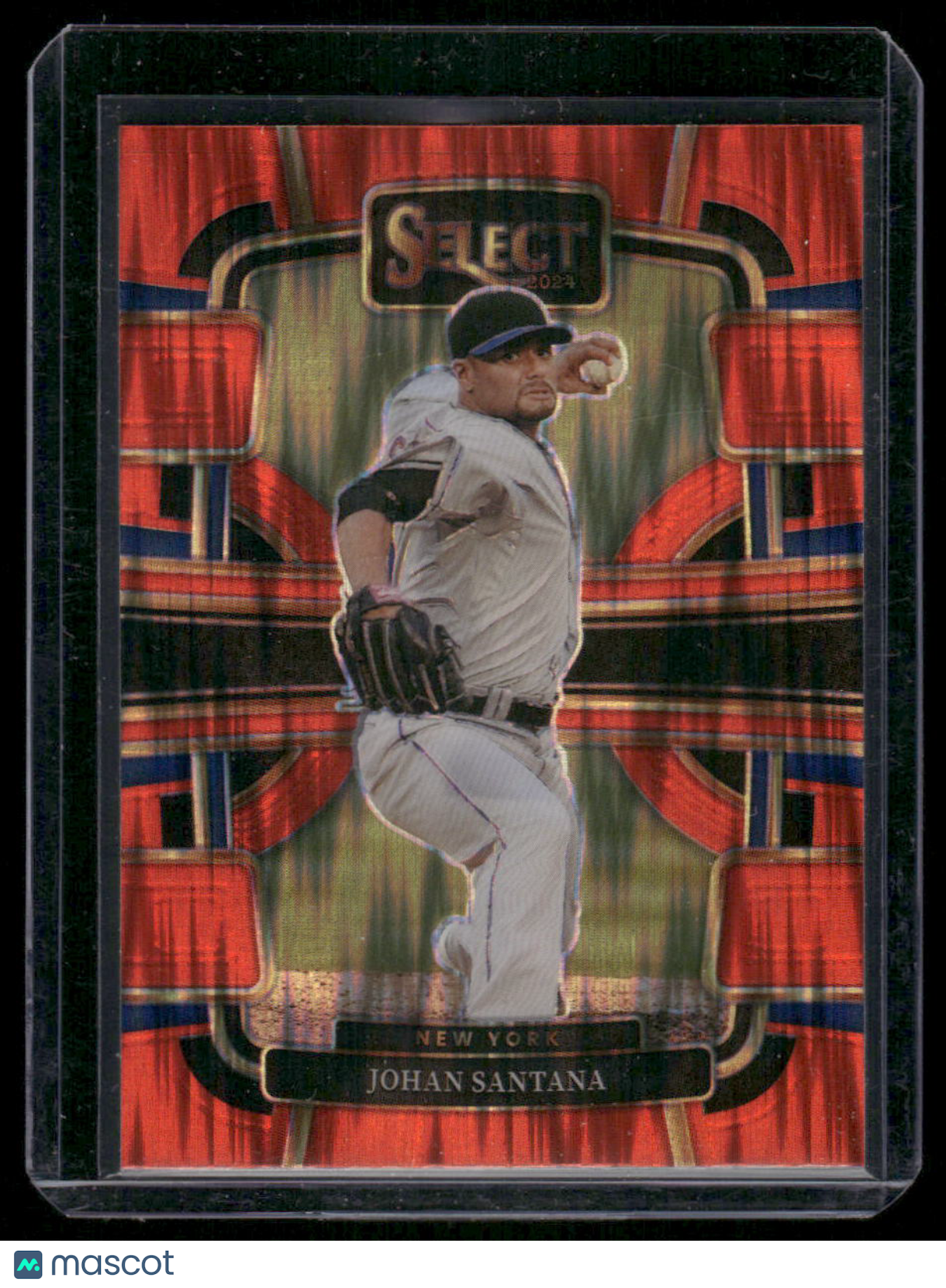 2024 Panini Select Prizm Johan Santana #44 Baseball