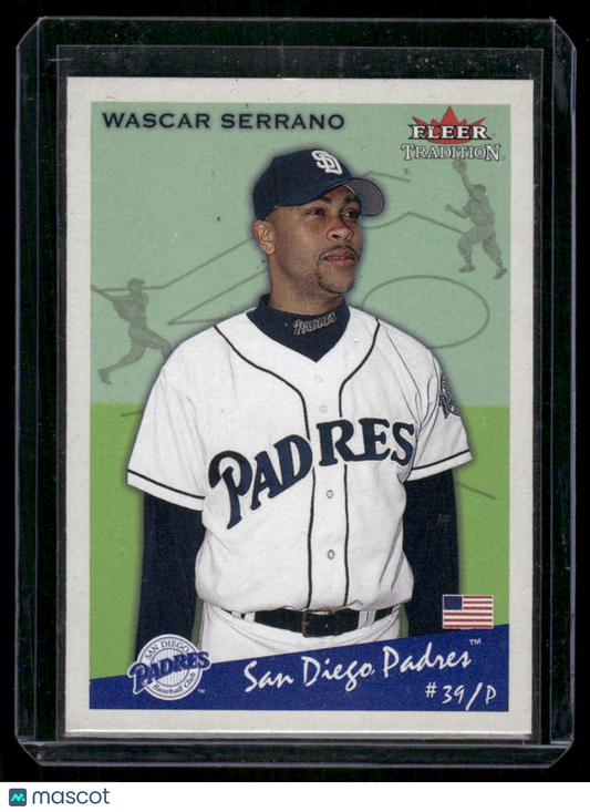 2002 Fleer Tradition Wascar Serrano #409 Baseball