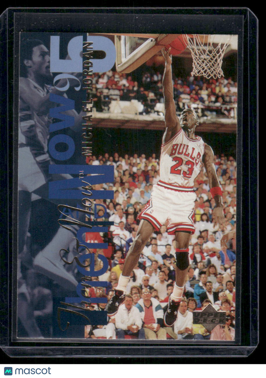 1995 Upper Deck Then and Now Michael Jordan #359 Basketball