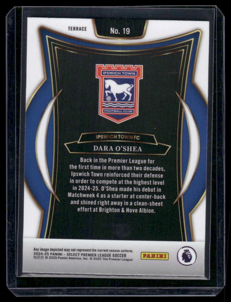 2024-25 Panini Select Premier League Soccer Dara O'Shea #19 Soccer