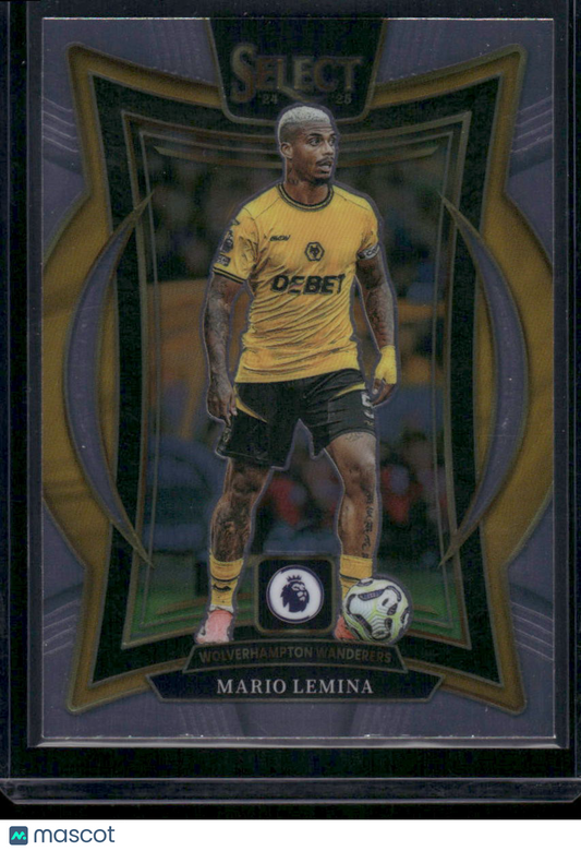 2024-25 Panini Select Premier League Soccer Mario Lemina #30 Soccer