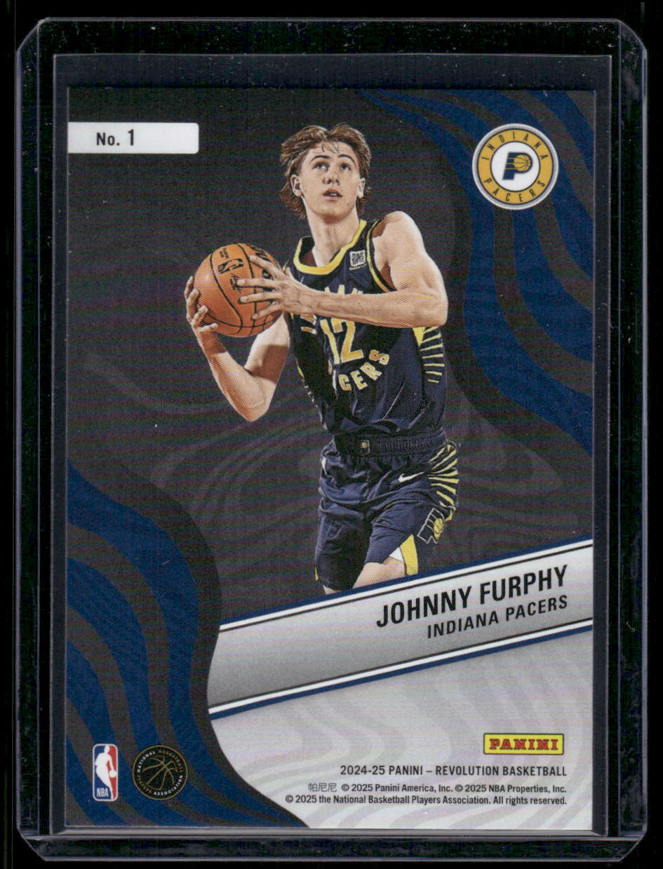 2024-25 Panini Revolution Johnny Furphy #1 RC Basketball