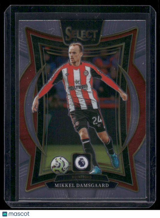 2024-25 Panini Select Premier League Soccer Mikkel Damsgaard #4 Soccer
