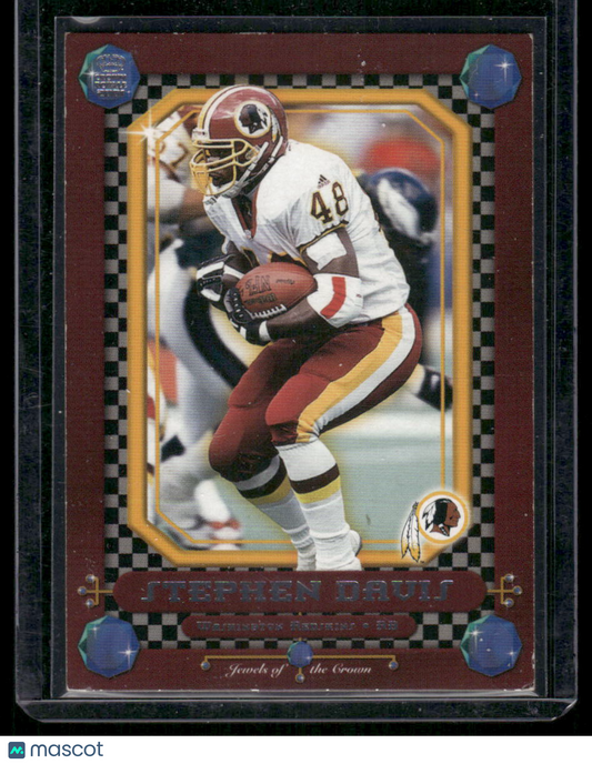 2001 Pacific Crown Royale Stephen Davis #25 Football