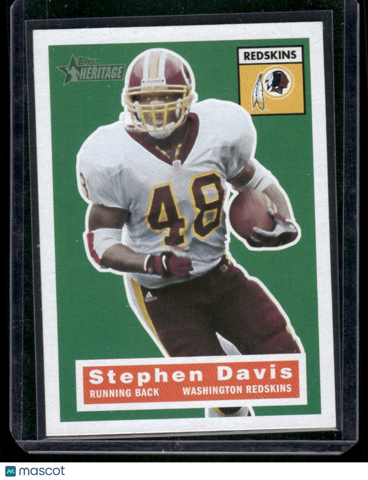 2001 Topps Heritage Stephen Davis #13 Football