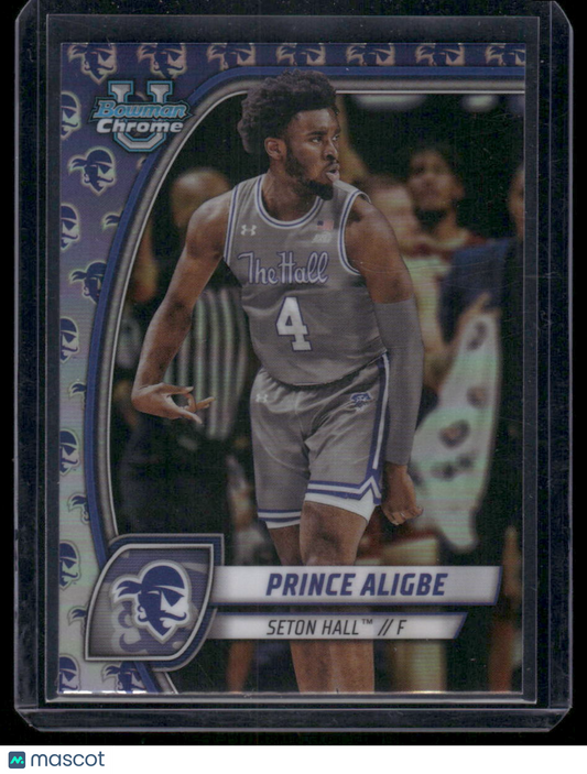 2025 Bowman Chrome Prince Aligbe #82 Logo Refractor Basketball