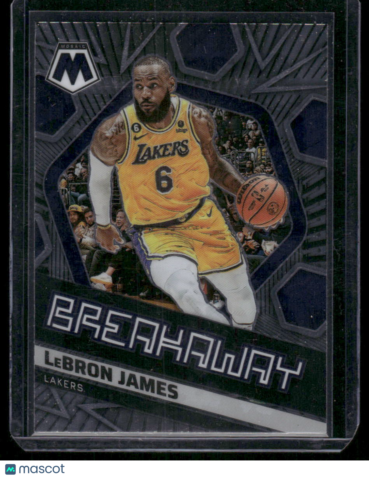 2022-23 Panini Mosaic Breakaway LeBron James #2 Basketball