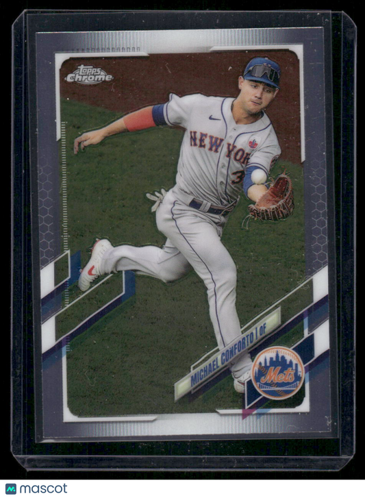 2021 Topps Chrome Michael Conforto #213 Baseball