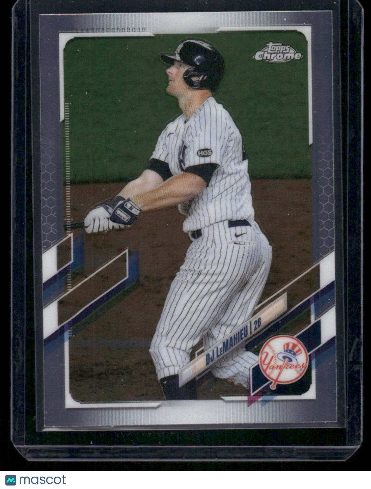 2021 Topps Chrome DJ LeMahieu #105 Baseball