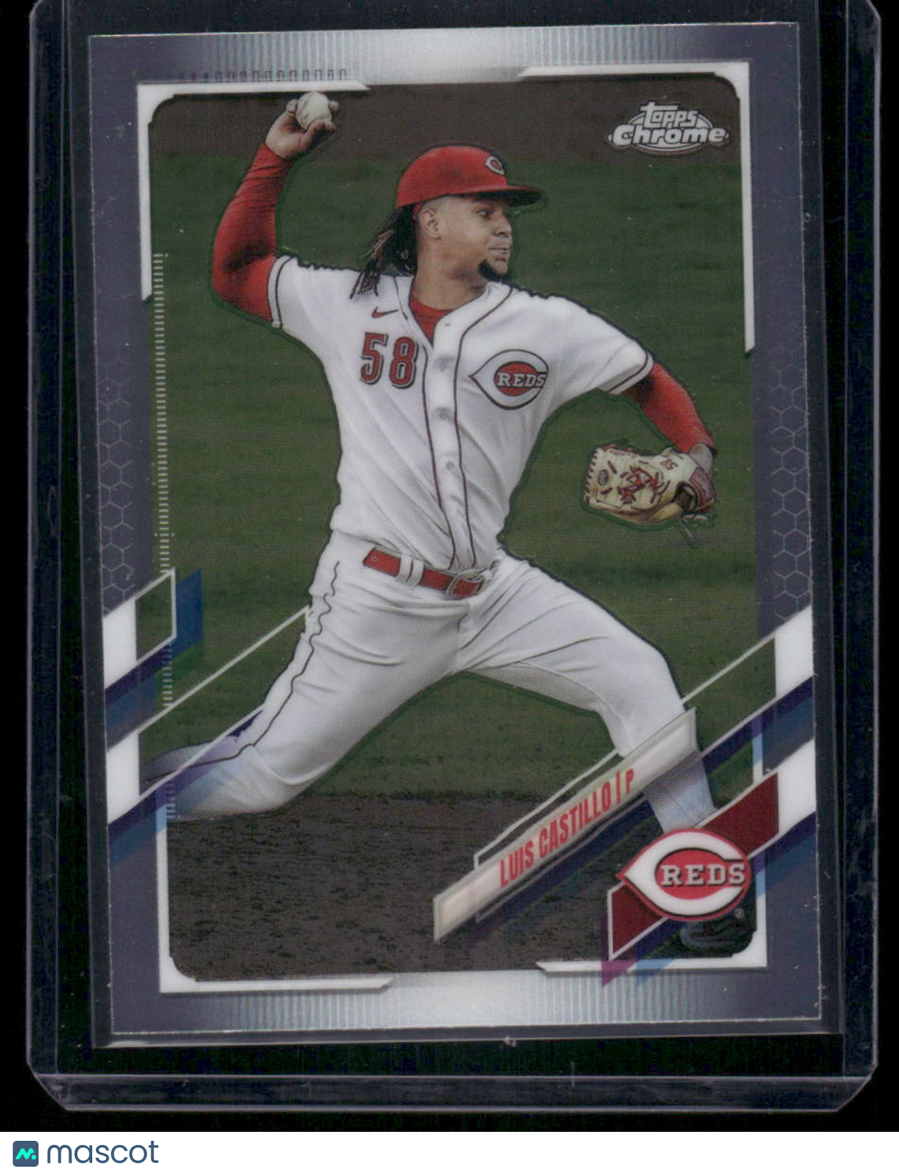 2021 Topps Chrome Luis Castillo #31 Baseball