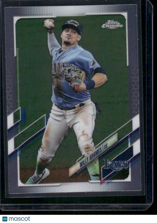 2021 Topps Chrome Willy Adames #75 Baseball