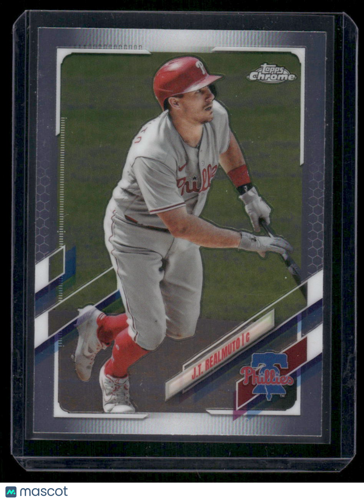 2021 Topps Chrome J.T. Realmuto #82 Baseball