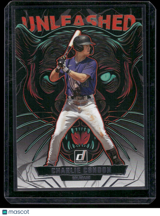 2025 Panini Donruss Unleashed Charlie Condon #15 Baseball