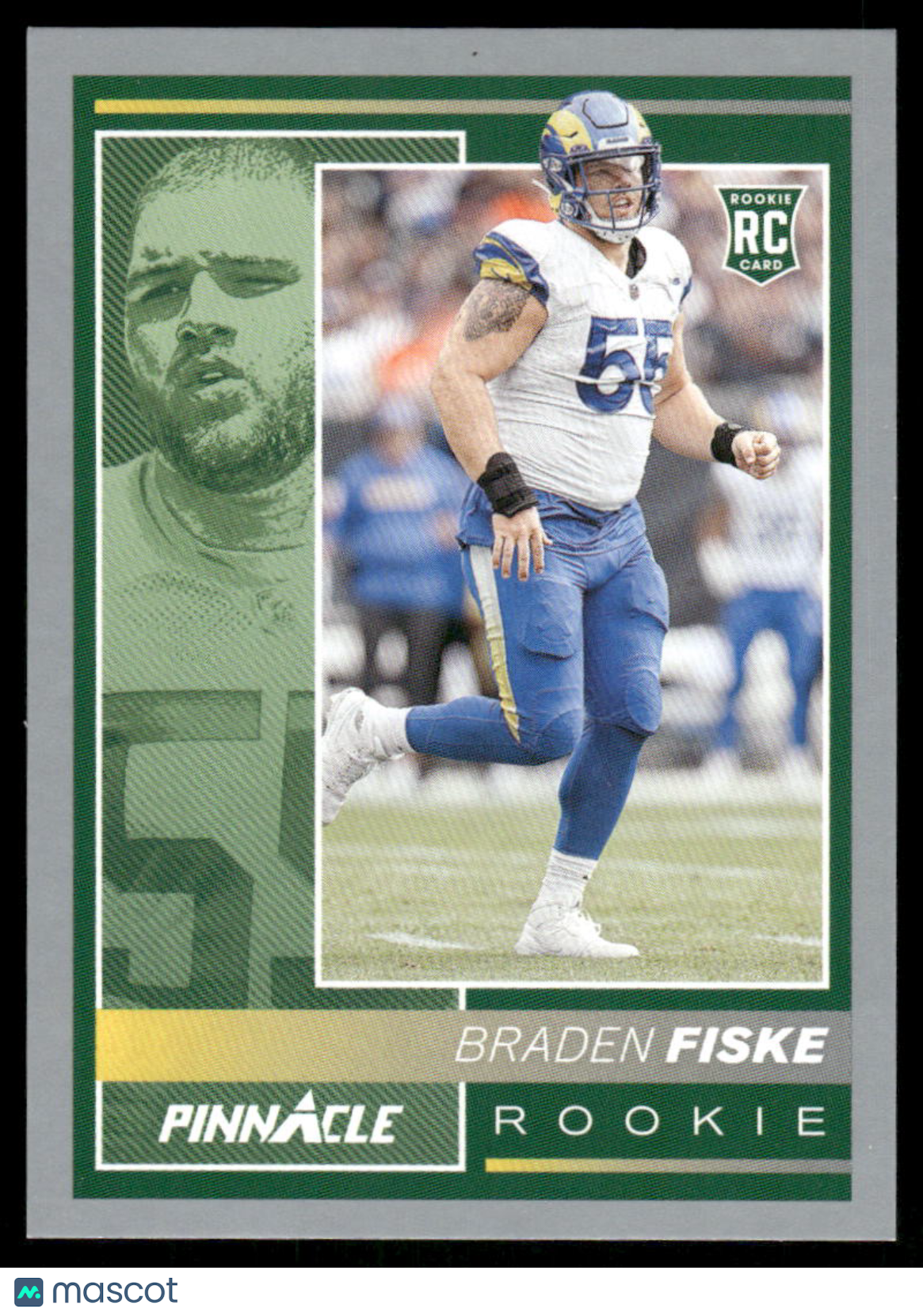 2025 Panini Pinnacle Encore Braden Fiske #209 RC 017/150 Football