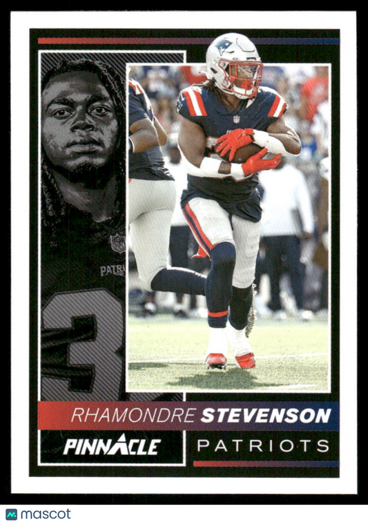 2025 Panini Pinnacle Encore Rhamondre Stevenson #135 Football