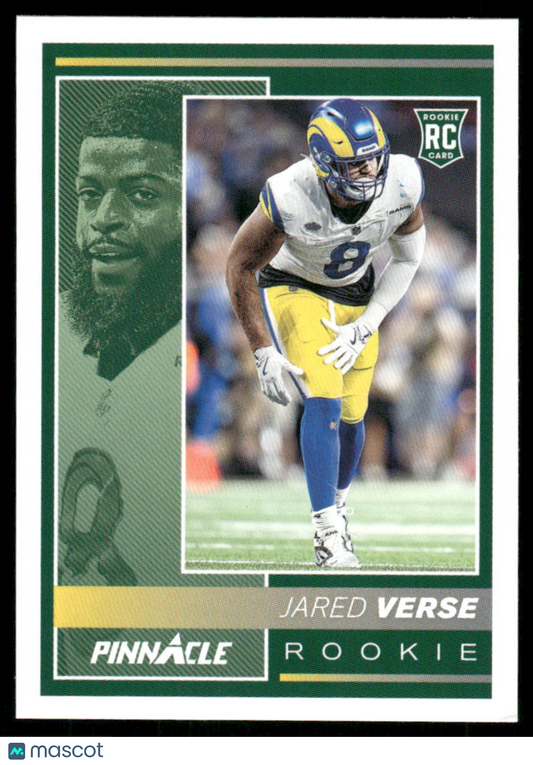 2025 Panini Pinnacle Jared Verse #242 RC Football