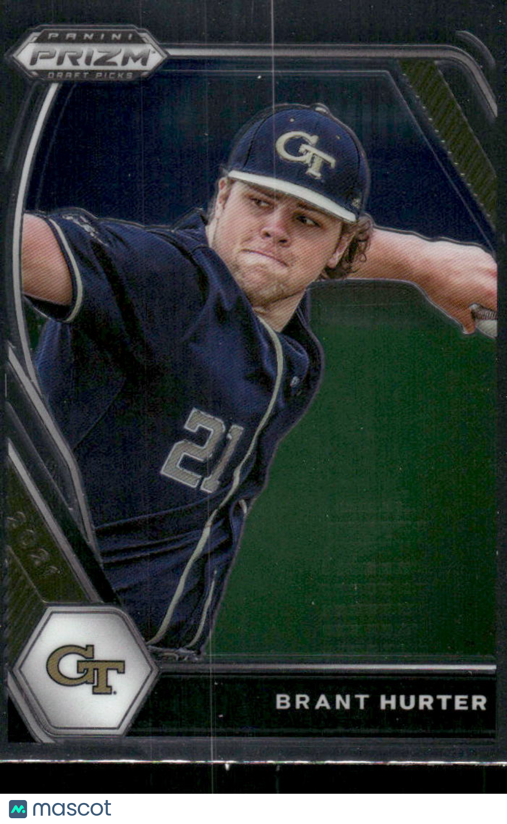 2021 Panini Prizm Draft Picks Brant Hurter #PDP193 Baseball