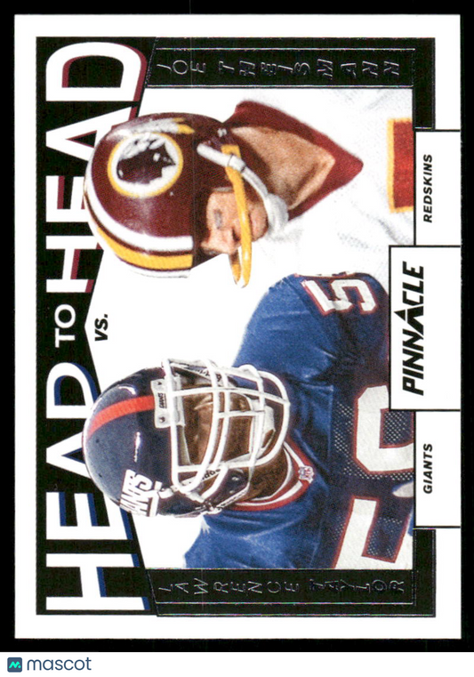 2025 Panini Pinnacle Encore Joe Theismann Lawrence Taylor #6 Football
