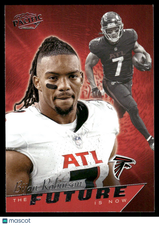 2025 Panini Pacific Encore Bijan Robinson #No. 4 Football