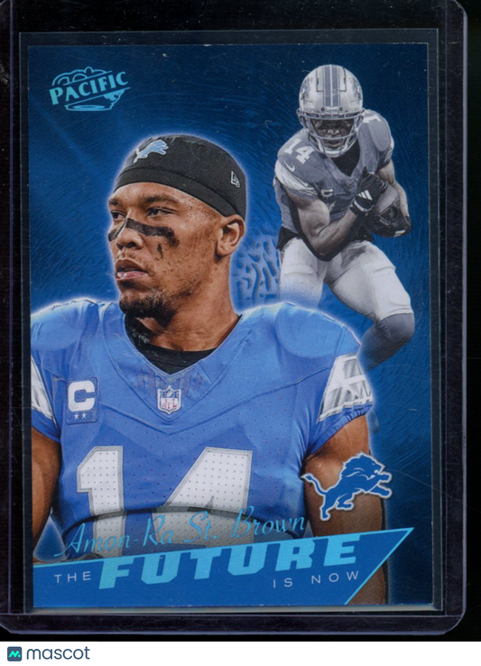 2025 Panini Pacific Encore Amon-Ra St. Brown #12 1/1 Football