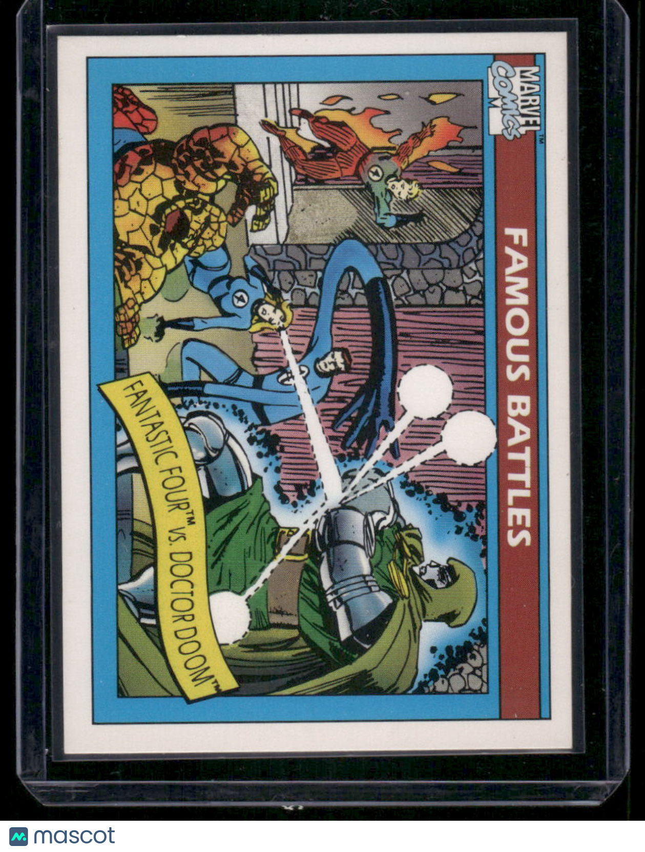 1990 Marvel Comics Human Torch Doctor Doom Mister Fantastic Invisible Woman The Thing #90