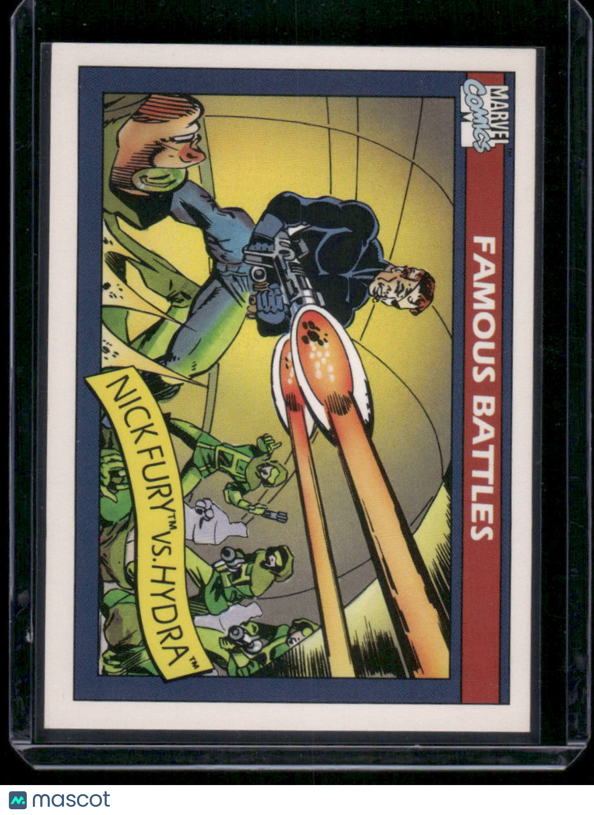 1990 Marvel Comics Hydra Nick Fury #107