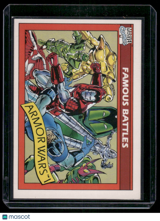 1990 Marvel Universe Guardsman Controller Stingray Iron Man Beetle #108