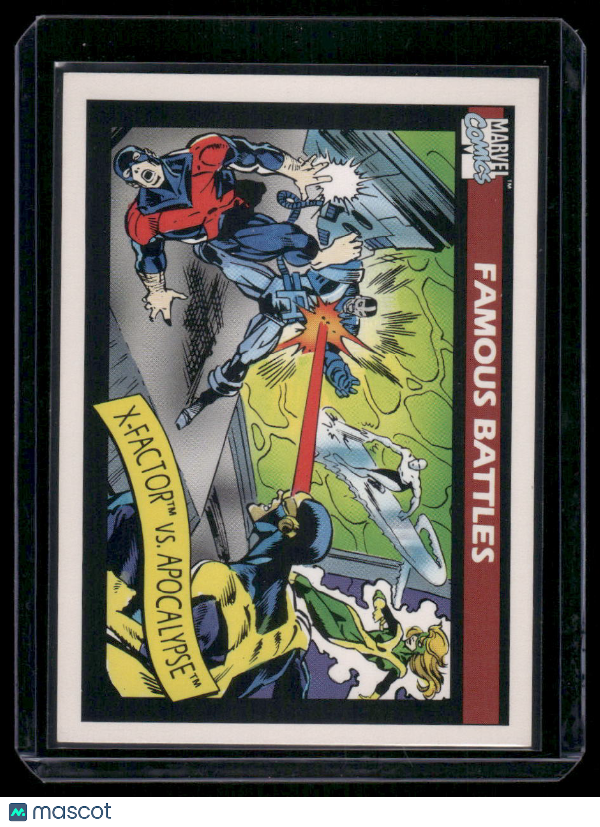 1990 Marvel Beast Iceman Archangel Apocalypse Cyclops #117