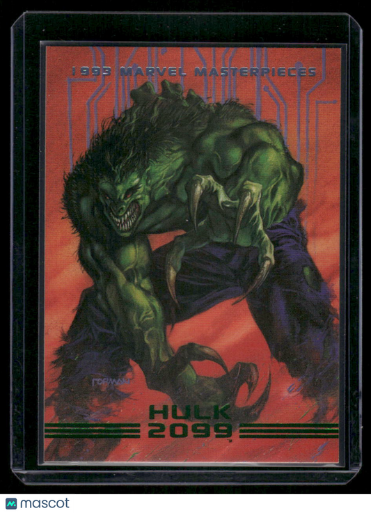 1993 Marvel Masterpieces Hulk 2099 #200