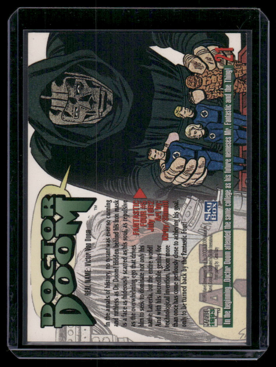 1993 Marvel Masterpieces Doctor Doom #2