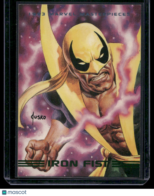 1993 SkyBox Marvel Masterpieces Iron Fist #23