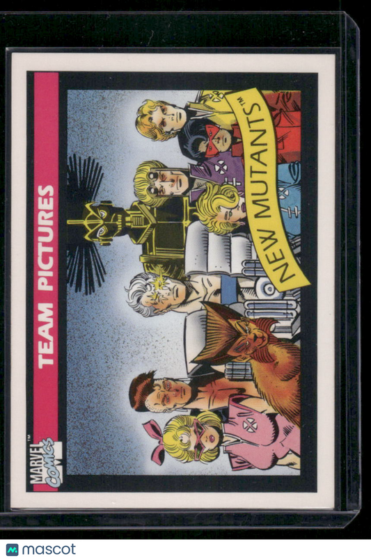 1990 Impel Marvel Comics Rusty Rictor Warlock Cannonball Skids Cable Wolfsbane Sunspot Boom Boom #142