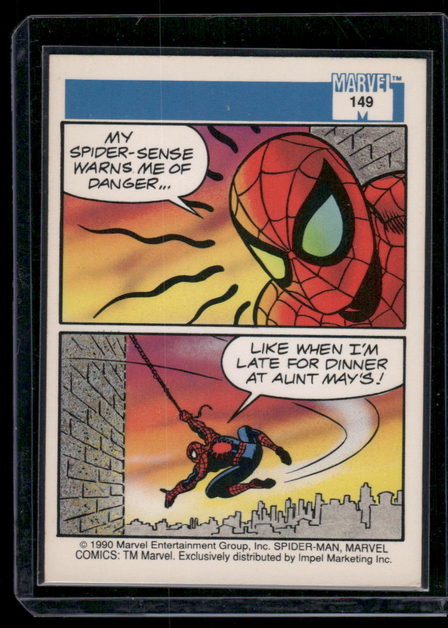 1990 Impel Marvel Comics Spider-Man #149