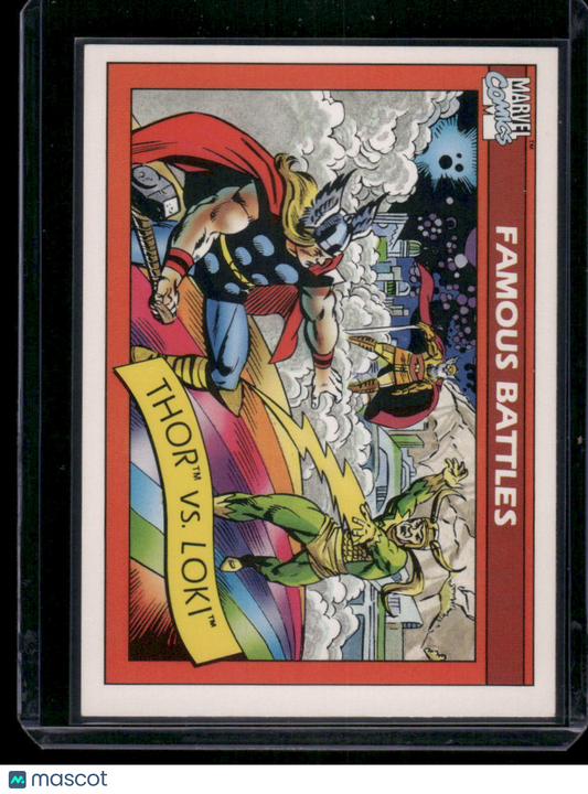 1990 Marvel Universe Thor Loki #122
