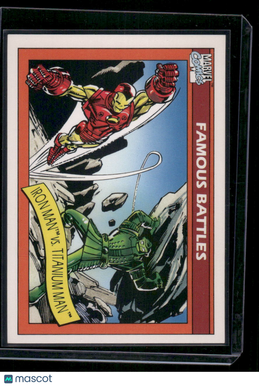 1990 Marvel Comics Titanium Man Iron Man #121