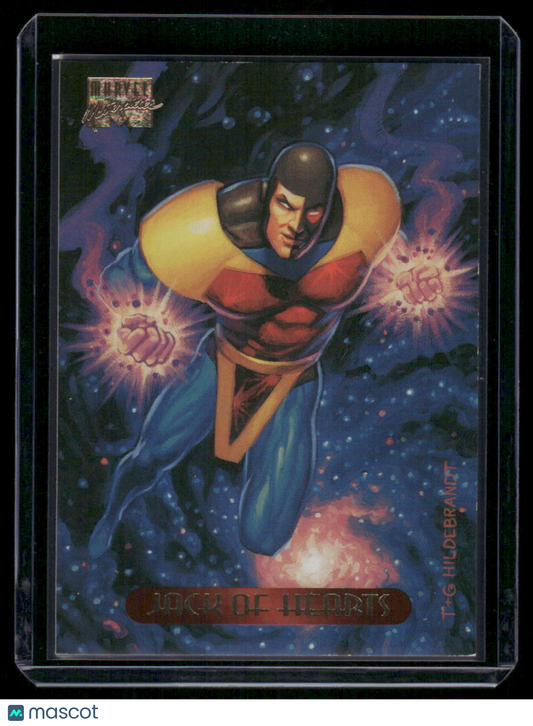 1994 Marvel Masterpieces Jack of Hearts #57