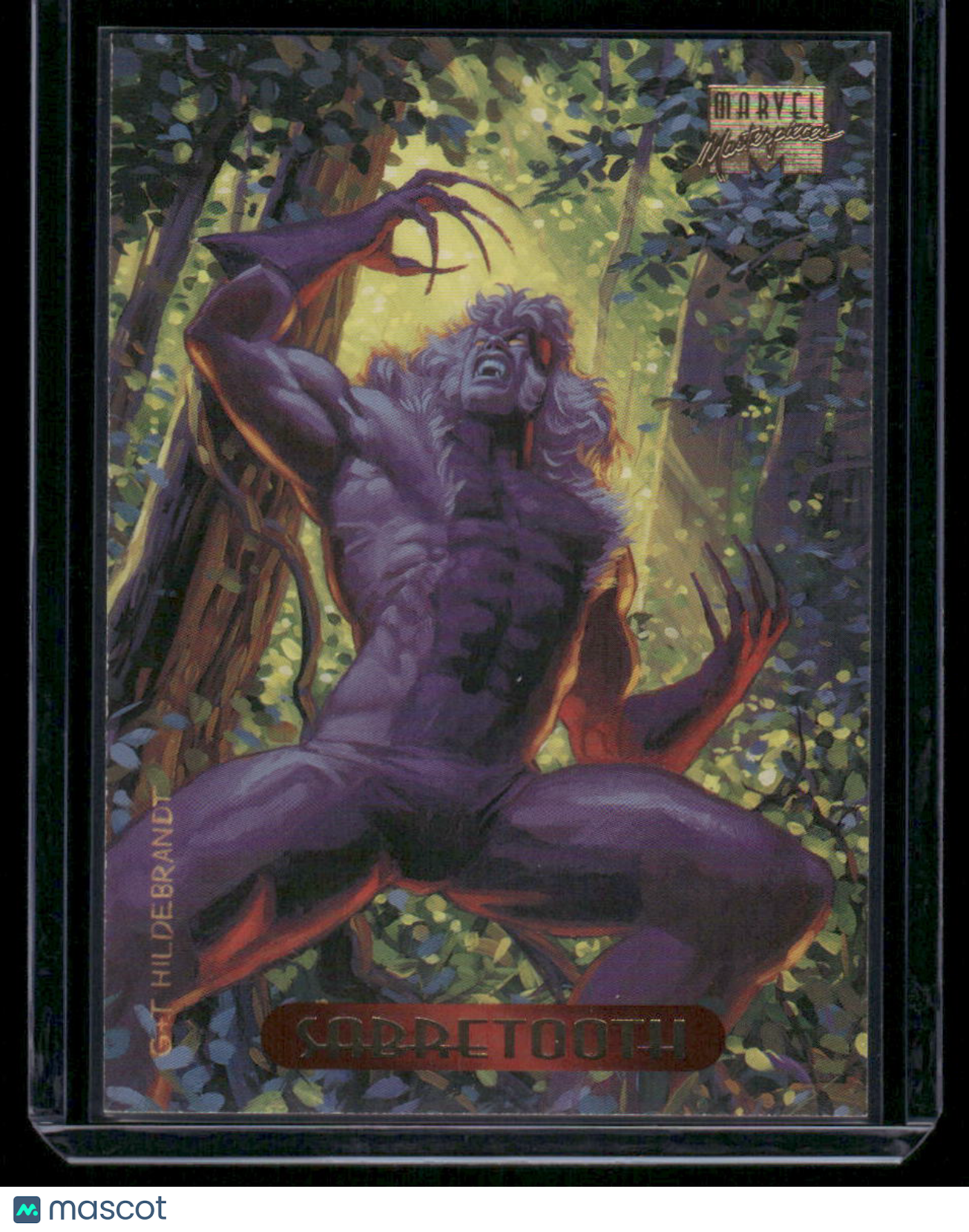 1994 Marvel Masterpieces Sabretooth #102