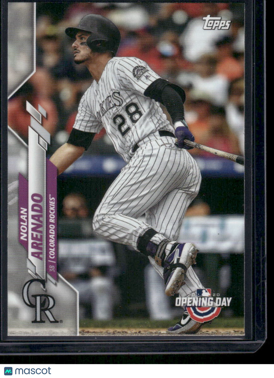2020 Topps Opening Day Nolan Arenado #38 Baseball