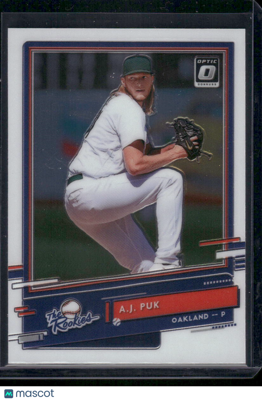 2020 Panini Donruss Optic The Rookies A.J. Puk #R-5 Baseball