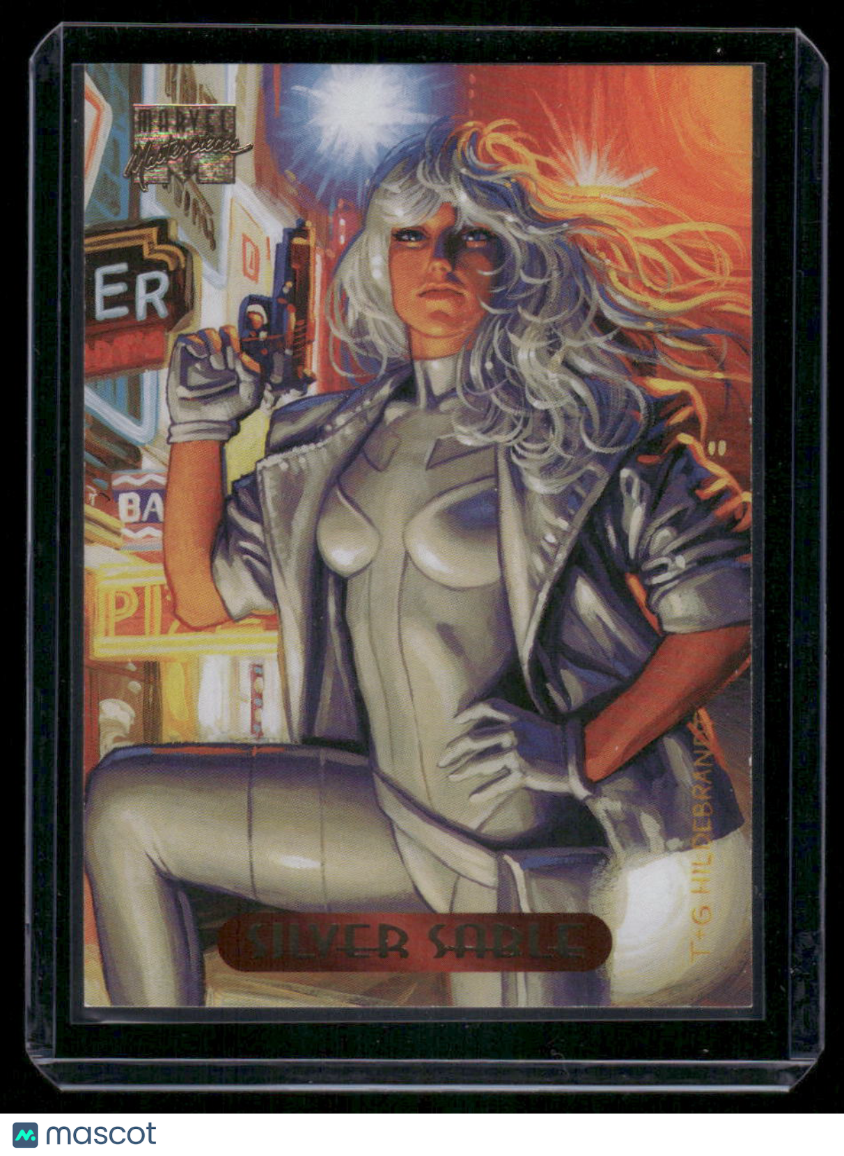 1994 Fleer Marvel Masterpieces Silver Sable #110