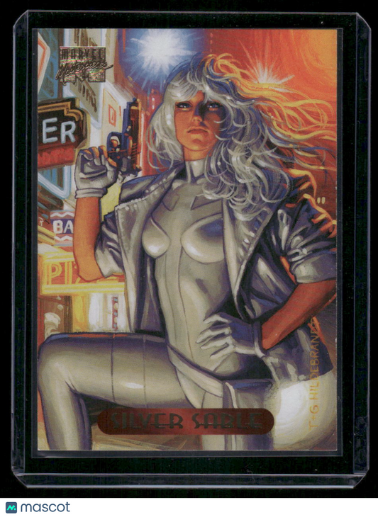 1994 Fleer Marvel Masterpieces Silver Sable #110