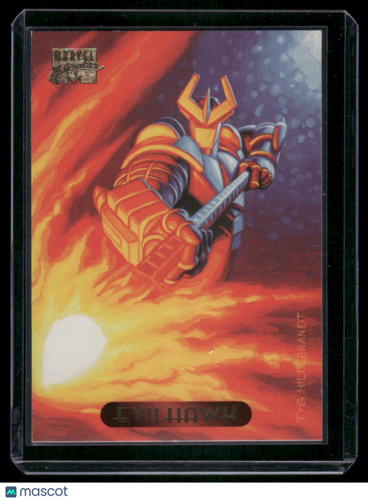 1994 Marvel Masterpieces Evilhawk #53