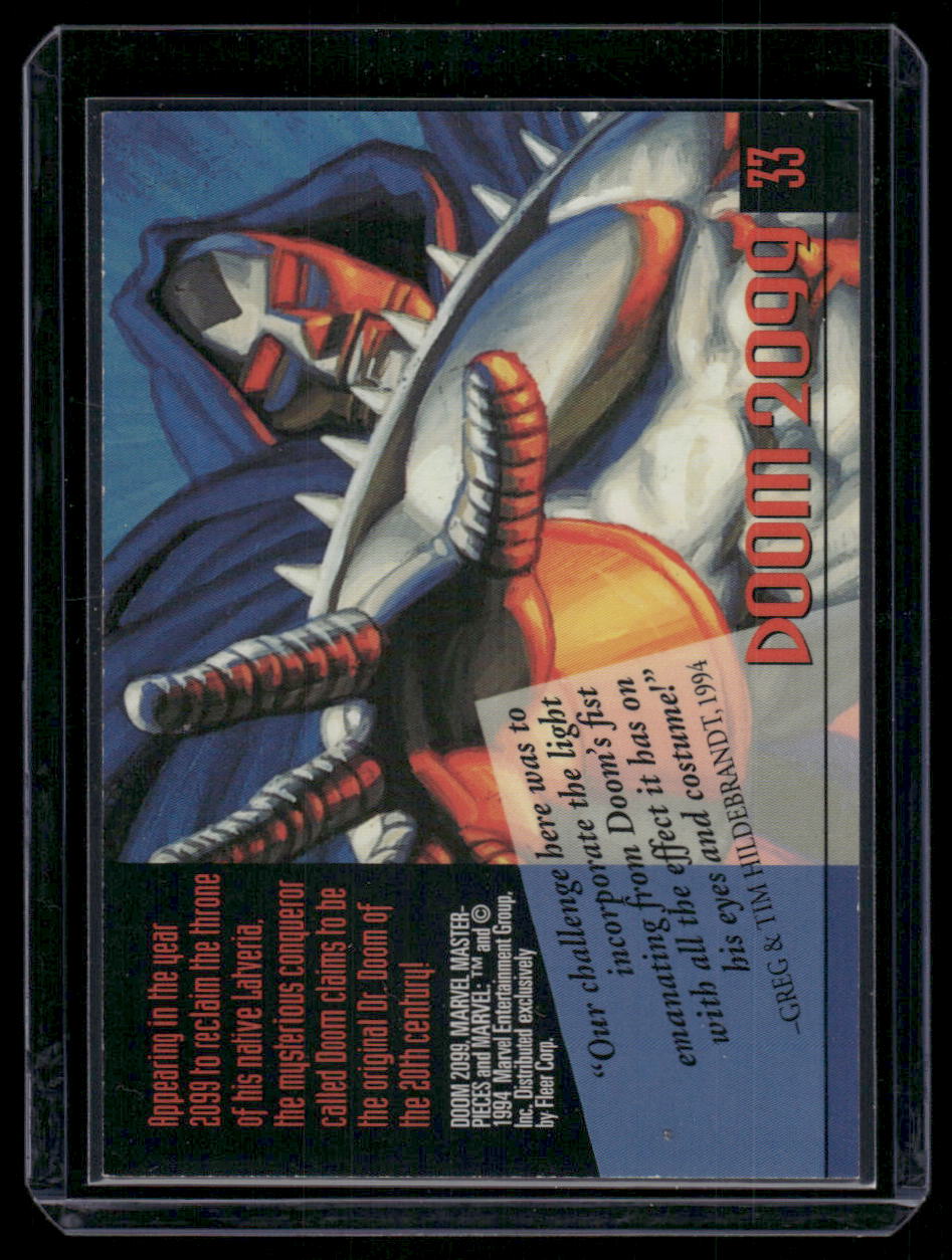 1994 Marvel Masterpieces Doom 2099 #33