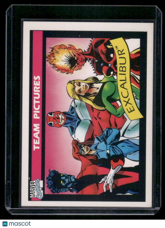 1990 Impel Marvel Universe Phoenix Shadowcat Nightcrawler Captain Excalibur #144