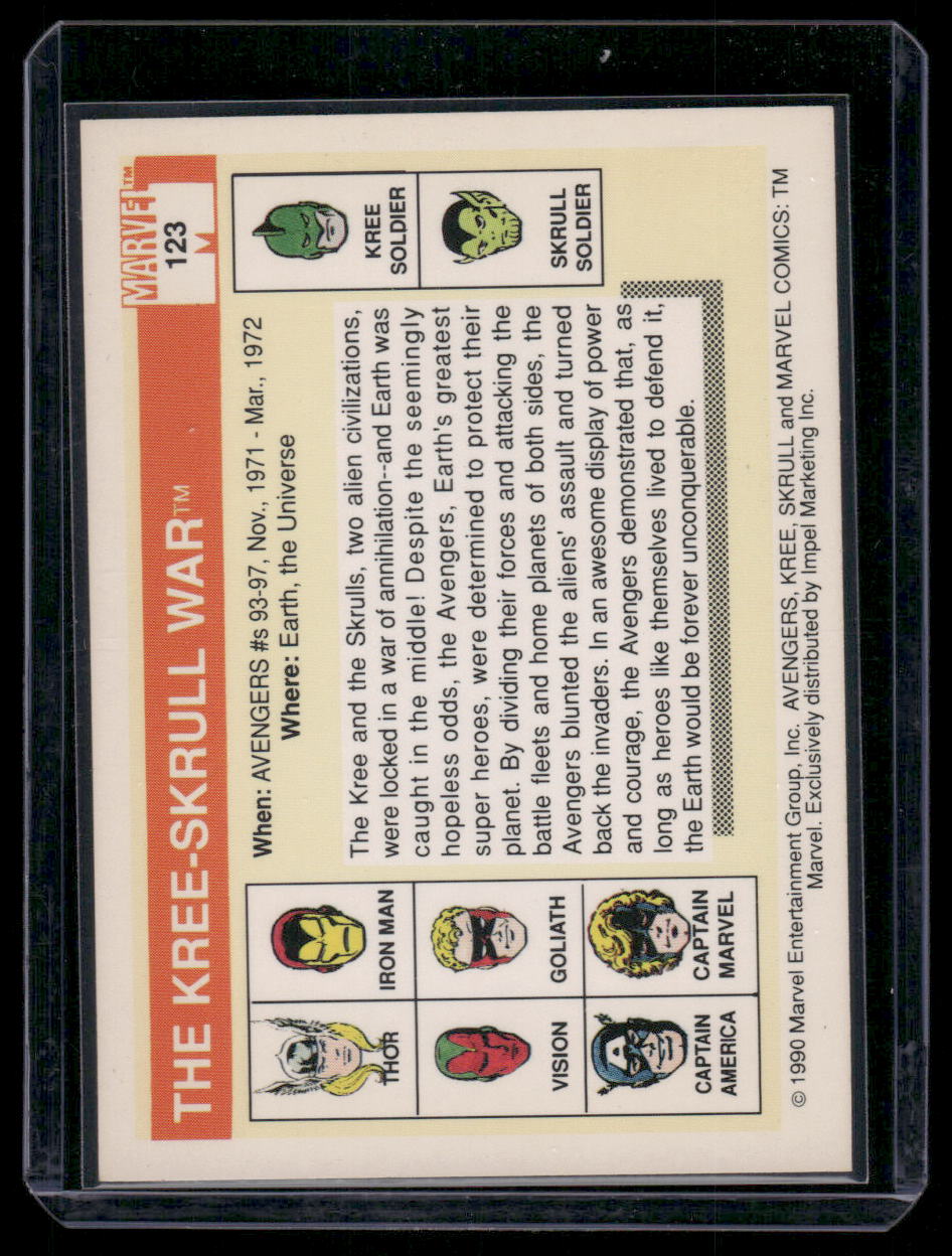 1990 Marvel Universe #123