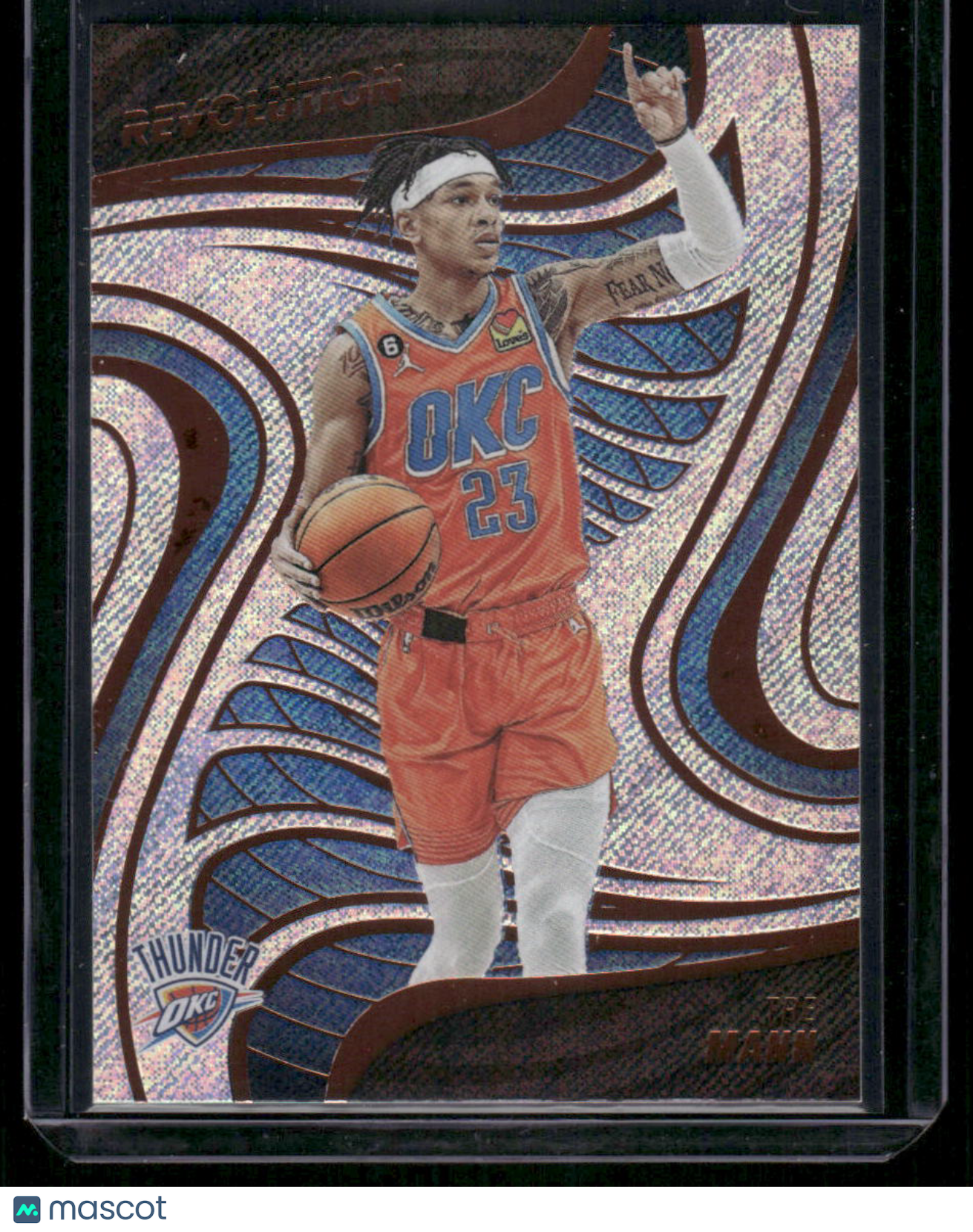 2022-23 Panini Revolution Tre Mann #33 Groove Basketball