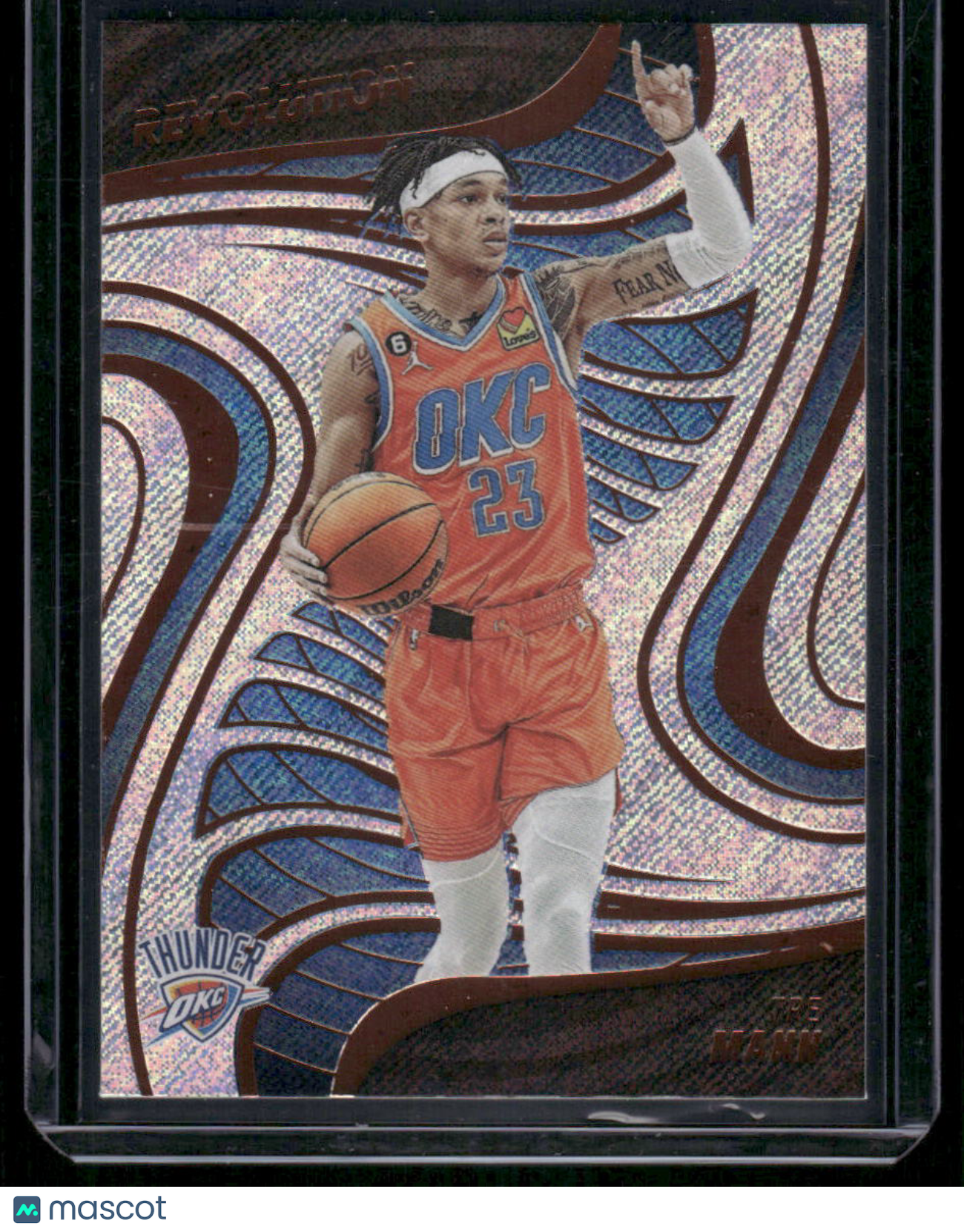 2022-23 Panini Revolution Tre Mann #33 Groove Basketball