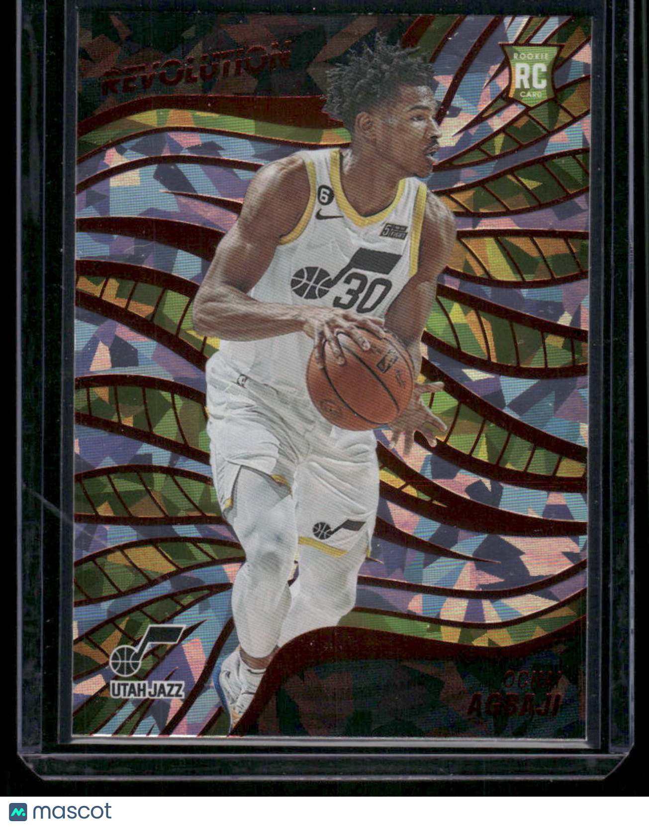 2022-23 Panini Revolution Basketball Ochai Agbaji #121 New Year RC Basketball